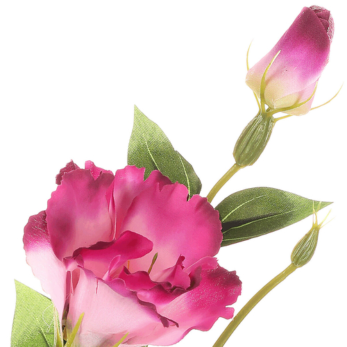 Eustoma - umělá řezaná květina, světle fialová