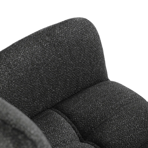 Jídelní židle, šedá, látka, DCH-P3146 GREY2