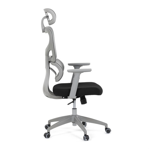 Kancelářská židle, houpací mechanismus, šedá, KA-K2081 GREY