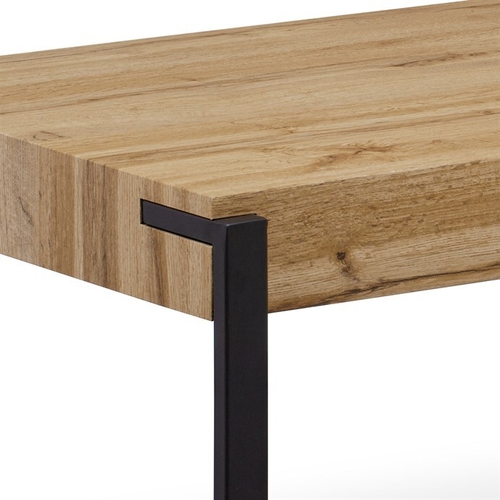 Konferenční stolek 110x60cm, mdf, divoký dub, AHG-250 OAK