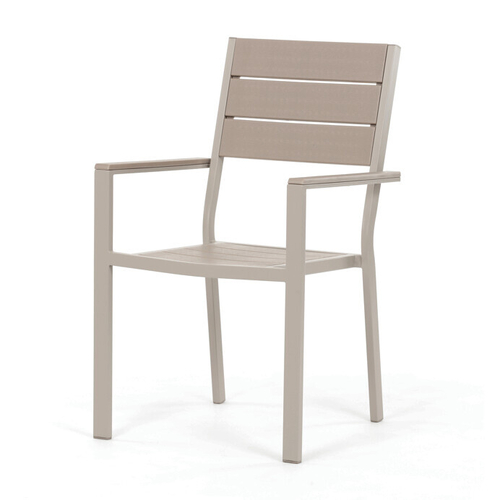 Zahradní sestava 156x78x74cm, polywood, béžová, AZS-B1656 CRM