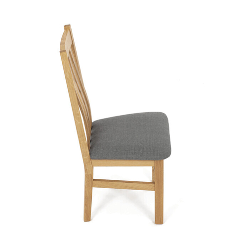 Jídelní židle, přírodní, masiv, C-2100 GREY2