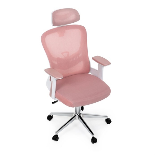 Kancelářská židle, houpací mechanismus, růžová, KA-K2031 PINK