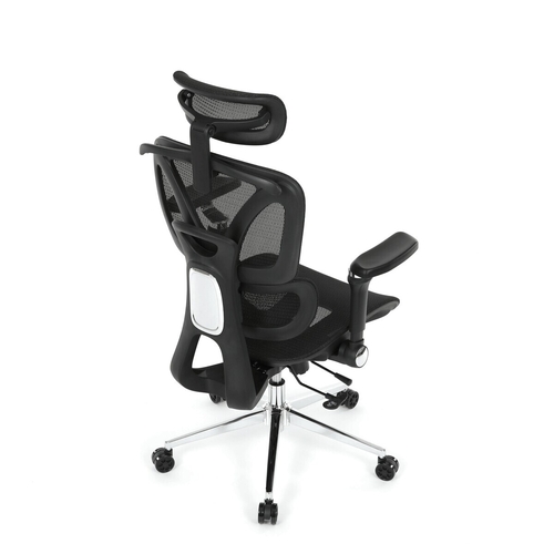 Kancelářská židle, synchronní mechanismus, černá síťovina, KA-B2361 BK