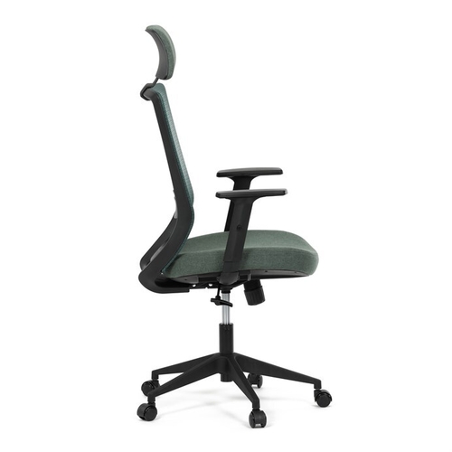 Kancelářská židle, synchronní mechanismus, zelená síťovina, KA-V3329 GRN