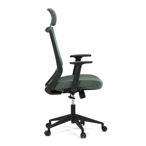 Kancelářská židle, synchronní mechanismus, zelená síťovina, KA-V3329 GRN