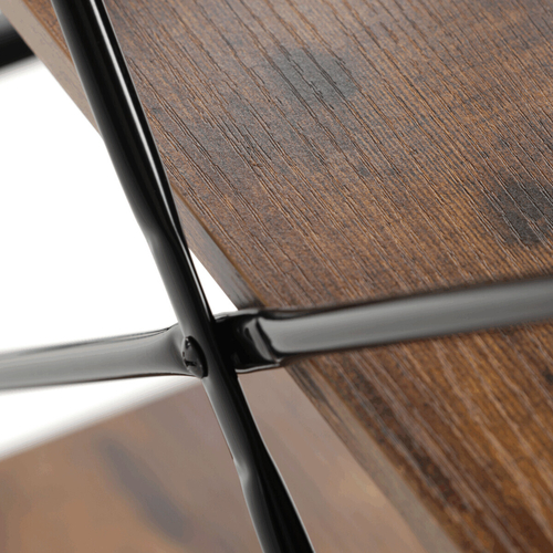 Regál, mdf, hnědá, GD-224 OLW