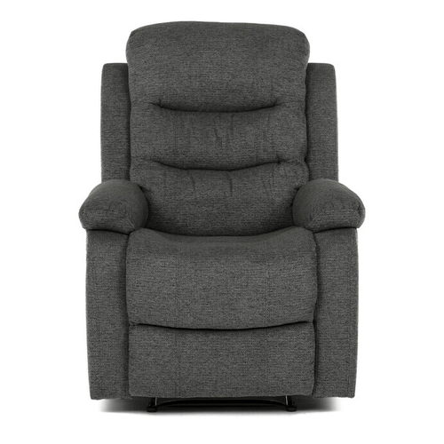 Polohovací křeslo, šedá, látka, TV-4086 GREY2