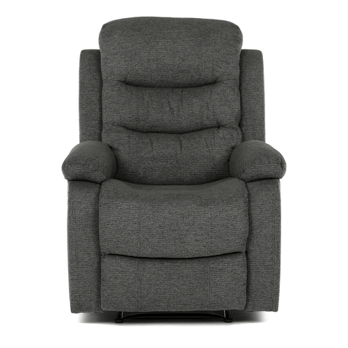 Polohovací křeslo, šedá, látka, TV-4086 GREY2