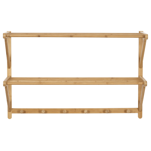 Věšák, bambus, přírodní, DR-B005 NAT