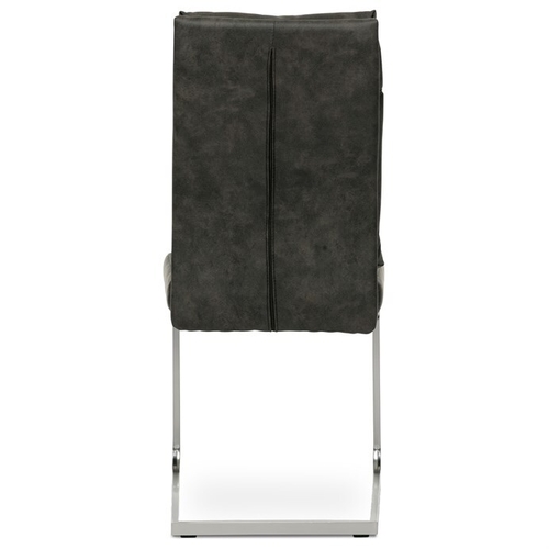 Jídelní židle, šedá, látka vintage, DCH-459 GREY3