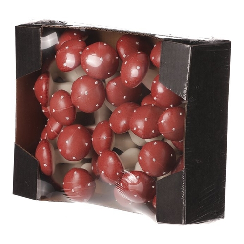 Houby na drátku, barva lososová, cena za balení (30 ks)