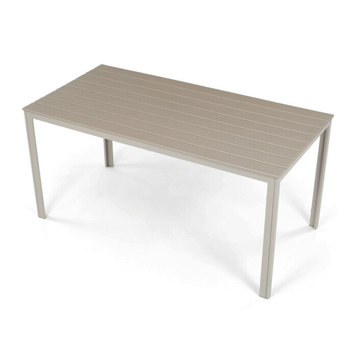 Zahradní sestava 156x78x74cm, polywood, béžová, AZS-B1656 CRM