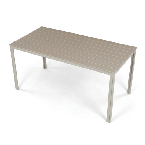 Zahradní sestava 156x78x74cm, polywood, béžová, AZS-B1656 CRM