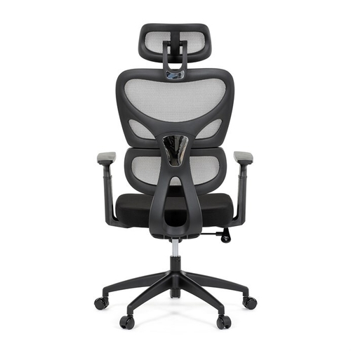 Kancelářská židle, houpací mechanismus, šedá, KA-K2080 GREY