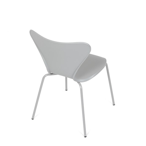 Jídelní židle, šedá, plast, CT-X7034 GREY