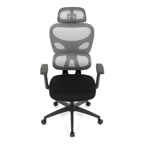 Kancelářská židle, houpací mechanismus, šedá, KA-K2080 GREY