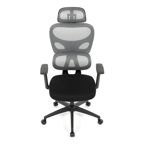Kancelářská židle, houpací mechanismus, šedá, KA-K2080 GREY
