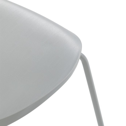 Jídelní židle, šedá, plast, CT-X7034 GREY