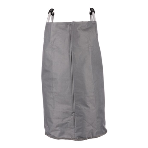 Koš na prádlo plátěný, barva tm.šedivá.