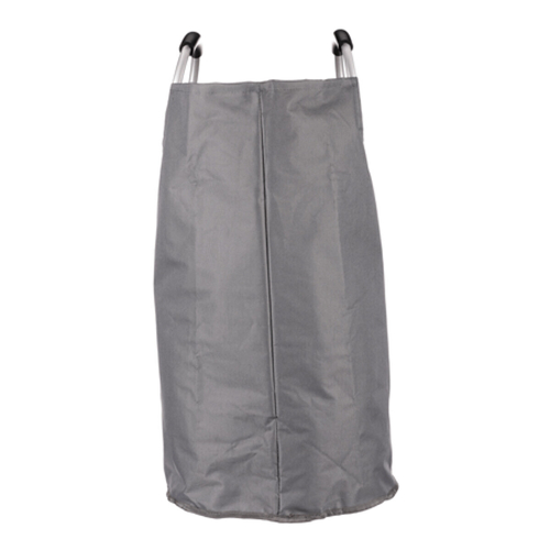 Koš na prádlo plátěný, barva tm.šedivá.