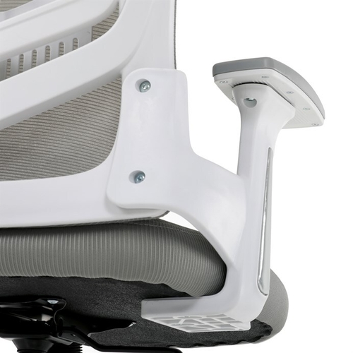 Kancelářská židle, houpací mechanismus, šedá, KA-K2031 GREY