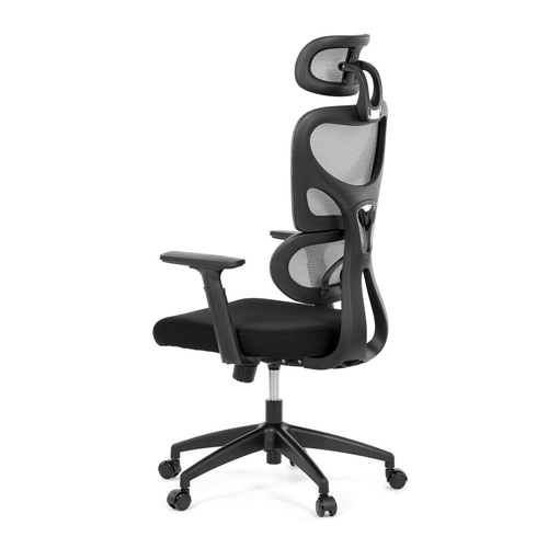Kancelářská židle, houpací mechanismus, šedá, KA-K2080 GREY