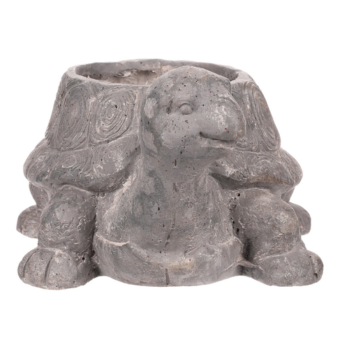 Želva - obal na květiny, magnesium, imitace kamene