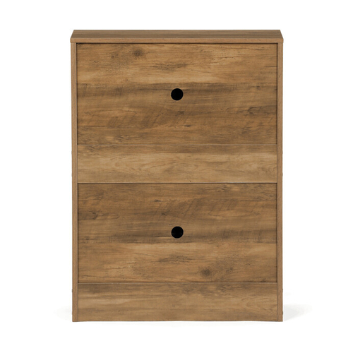 Botník, mdf, hnědá, ABO-G1014 ELM