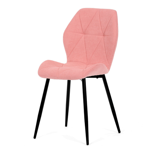 Jídelní židle, růžová, látka, CT-285 PINK2