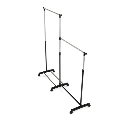 Stojan na šaty, plast, černá, GD-174 BK