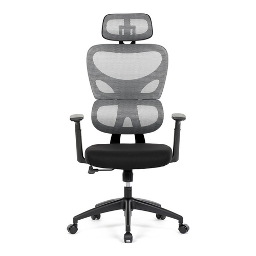 Kancelářská židle, houpací mechanismus, šedá, KA-K2080 GREY