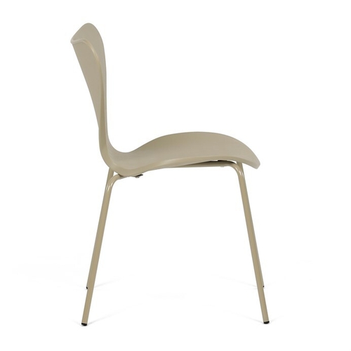 Jídelní židle, hnědá, plast, CT-X7034 CAP