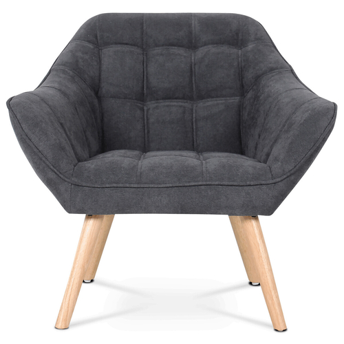 Křeslo, šedá, látka, AK-321 GREY2