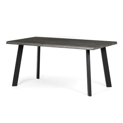 Jídelní stůl 160x90cm, mdf, šedý dub, HT-F4516 GREY