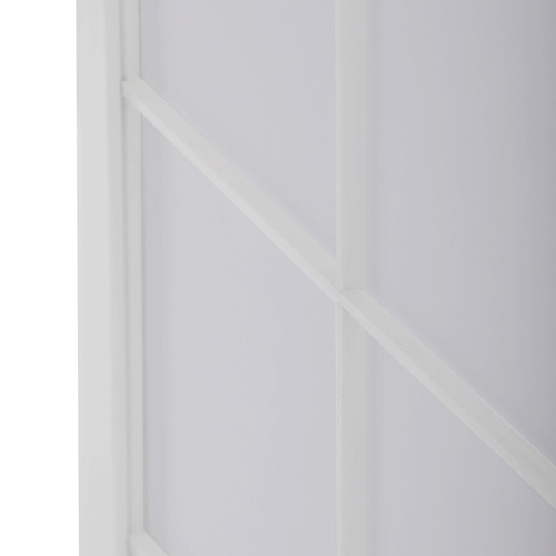 Paraván, masiv, bílá, EF-E804 WT