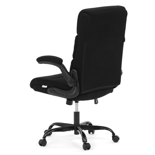 Kancelářské křeslo, houpací mechanismus, černá látka, KA-K3104 BK
