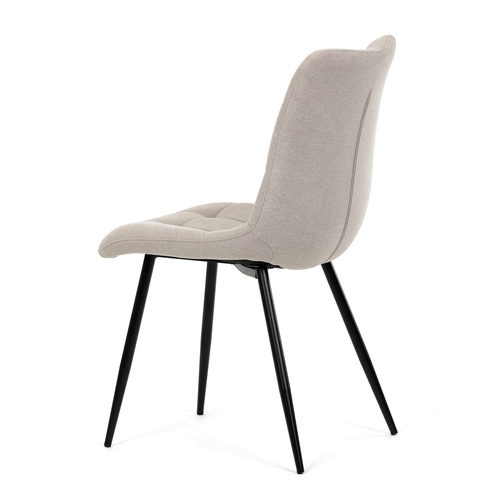 Jídelní židle, hnědá, látka, DCL-193 CAP2