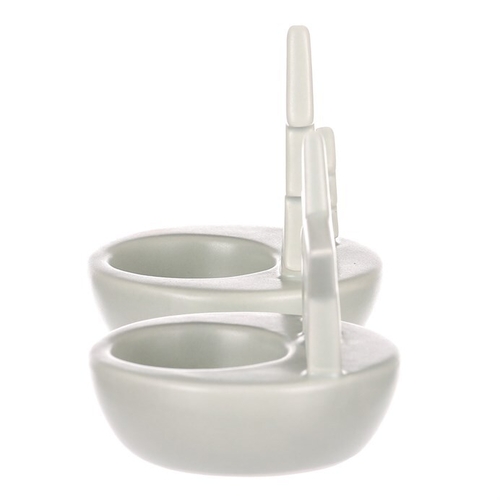 Svícen porcelánový - na čajovou svíčku, mix 3 druhů, cena za 1 ks