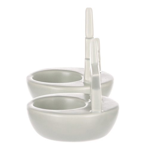 Svícen porcelánový - na čajovou svíčku, mix 3 druhů, cena za 1 ks