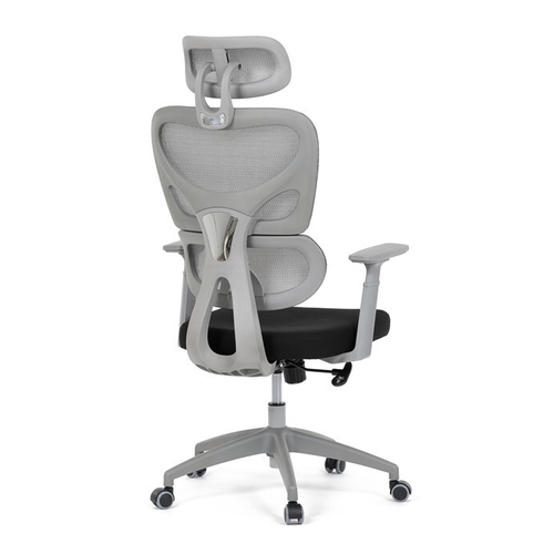 Kancelářská židle, houpací mechanismus, šedá, KA-K2081 GREY