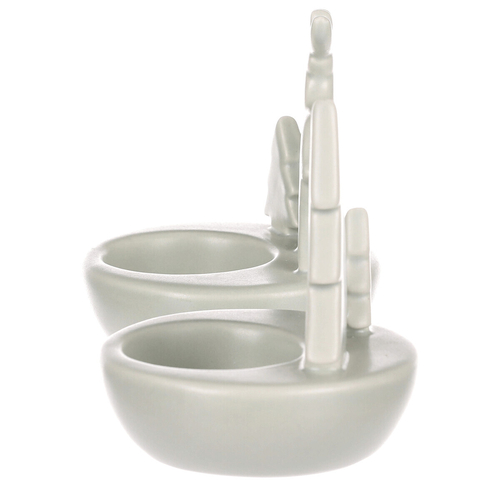 Svícen porcelánový - na čajovou svíčku, mix 3 druhů, cena za 1 ks