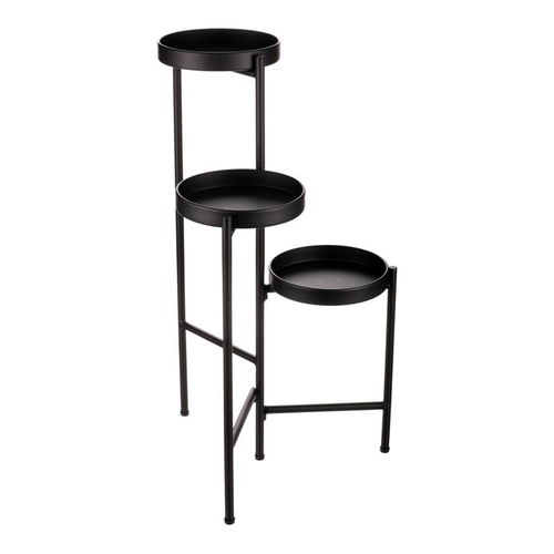 Stojan na květiny - 3 patrový, kovový