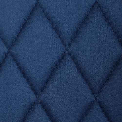 Jídelní židle, modrá, sametová látka, DCH-215 BLUE4