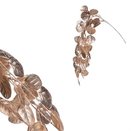 Eukalyptus - umělá převislá větev, barva měděná