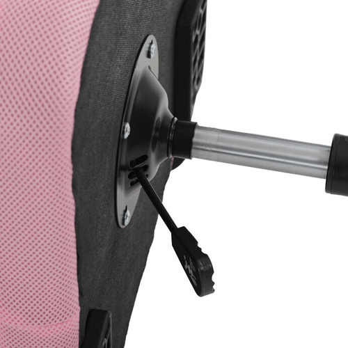 Dětská židle, houpací mechanismus, růžová síťovina, KA-K2006 PINK