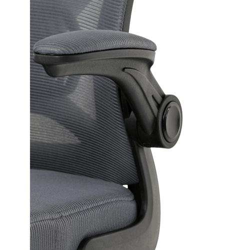 Kancelářská židle, houpací mechanismus, šedá, KA-K2021 GREY