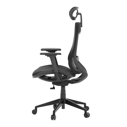 Kancelářská židle, synchronní mechanismus, černá síťovina, KA-W002 BK