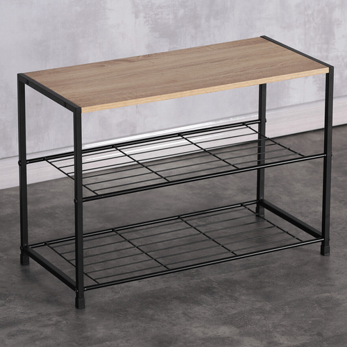 Botník, mdf, hnědá, GD-413 OAK