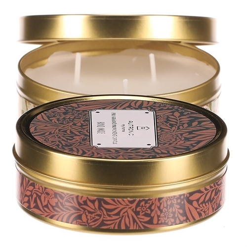 Svíčka aromatická - kovová dóza s víkem, mix 2 druhů, cena za 1 ks